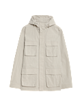 4 Pocket Hooded Field Jacket