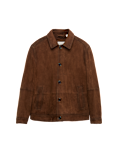 Burnished Suede Chore Jacket