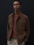 Suede Trucker Jacket