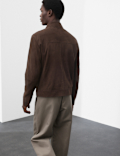 Suede Trucker Jacket