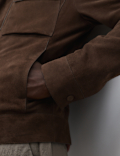 Suede Trucker Jacket