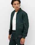 Zip-Up Bomber Jacket
