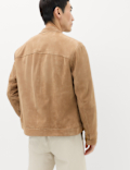 Suede Cafe Racer Jacket
