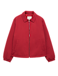 Zip Through Padded Harrington Jacket