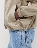 Cotton Blend Coach Jacket