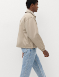 Cotton Blend Coach Jacket