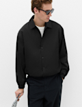 Cotton Blend Coach Jacket