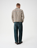 Wool Blend Houndstooth Jacket