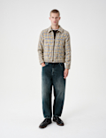 Wool Blend Houndstooth Jacket