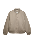 Satin Bomber Jacket