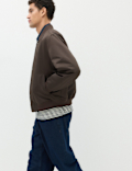 Satin Bomber Jacket