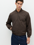 Satin Bomber Jacket