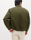 Satin Bomber Jacket
