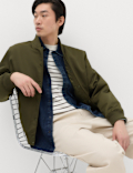 Satin Bomber Jacket