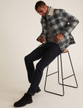 Borg Lined Wool Trucker