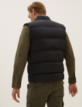 Feather and Down Puffer Gilet