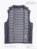 Feather & Down Padded Gilet Stormwear™