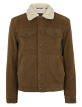 Cotton Borg Lined Cord Trucker Jacket