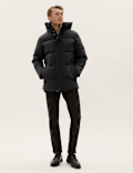 Hooded Puffer Jacket with Thermowarmth&trade;