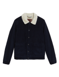 Pure Cotton Cord Trucker Jacket
