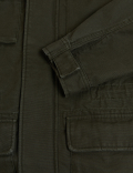 Pure Cotton Utility Jacket