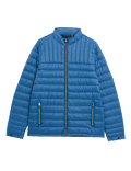 Pure Polyamide Plain High Neck Jacket