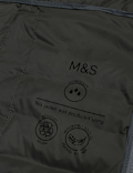 Pure Polyamide Plain High Neck Jacket