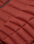 Pure Polyamide Plain High Neck Jacket