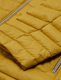 Pure Polyamide Plain High Neck Jacket