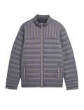 Pure Polyamide Plain High Neck Jacket