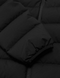 Hooded Feather and Down Puffer Jacket