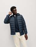 Lightweight Feather & Down Padded Jacket