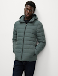 Lightweight Feather & Down Padded Jacket