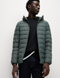Lightweight Feather & Down Padded Jacket