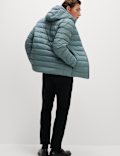 Lightweight Feather & Down Padded Jacket