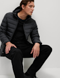 Lightweight Feather & Down Padded Jacket