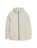Lightweight Feather & Down Padded Jacket