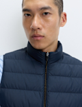 Feather and Down Padded Lightweight Gilet