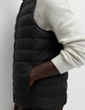 Feather and Down Padded Lightweight Gilet