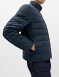 Feather and Down Packaway Puffer Jacket