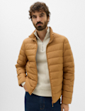 Feather and Down Packaway Puffer Jacket