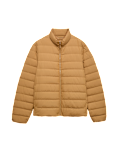 Feather and Down Packaway Puffer Jacket