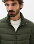 Feather and Down Packaway Puffer Jacket