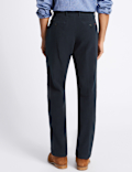 Pure Cotton Regular Fit Italian Moleskin Trousers