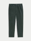 Regular Fit Italian Moleskin 5 Pocket Trousers