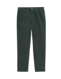 Regular Fit Italian Moleskin 5 Pocket Trousers