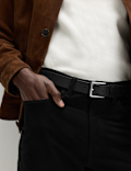 Straight Fit Italian Moleskin 5 Pocket Trousers