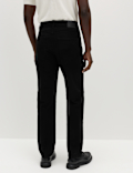 Straight Fit Italian Moleskin 5 Pocket Trousers