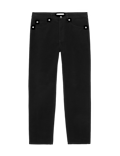 Straight Fit Italian Moleskin 5 Pocket Trousers