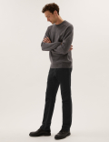 Pure Cotton Plain Regular Fit Trouser